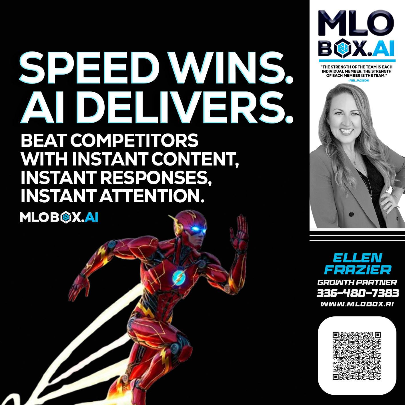 SPEED WINS - Ellen Frazier -Mortgage Broker