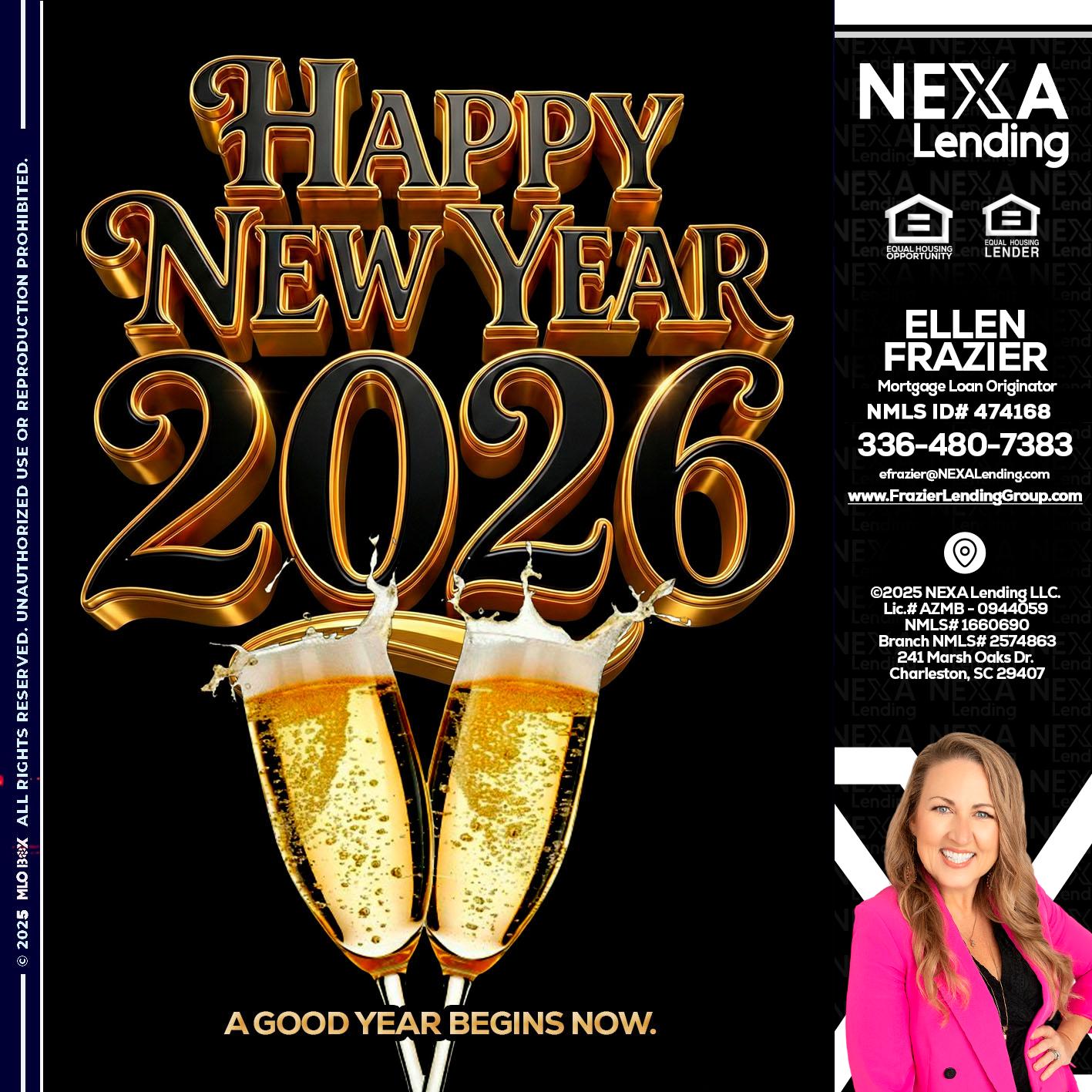 happy new year 2026 - Ellen Frazier -Mortgage Broker
