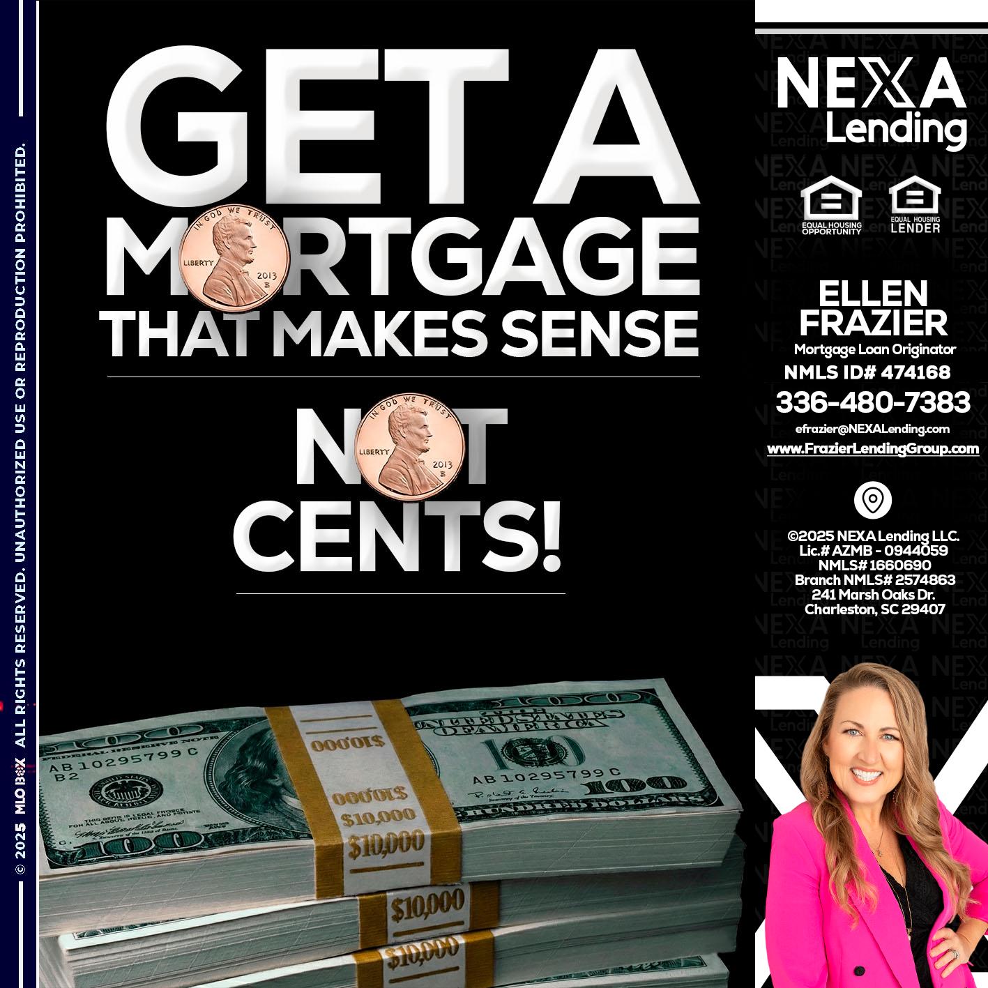 get a mortgage - Ellen Frazier -Mortgage Broker