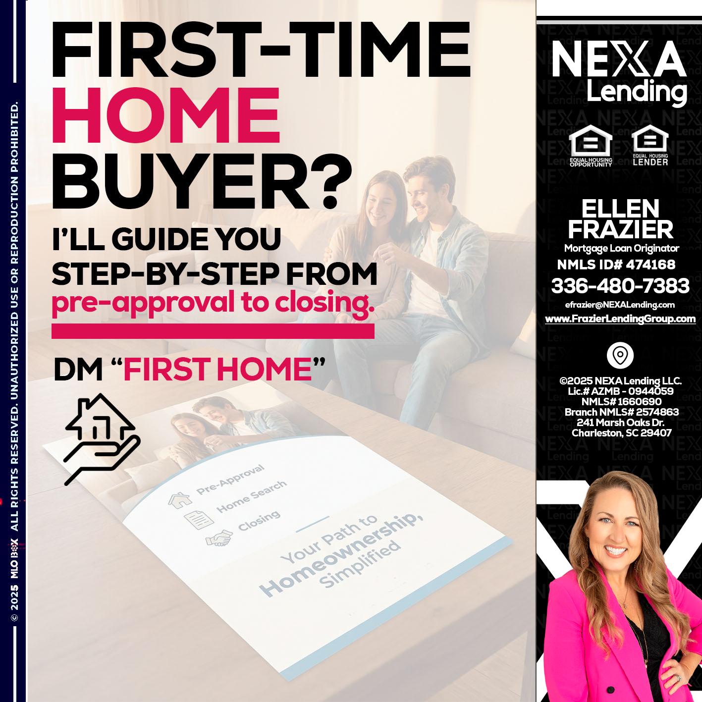 first time home buyer - Ellen Frazier -Mortgage Broker