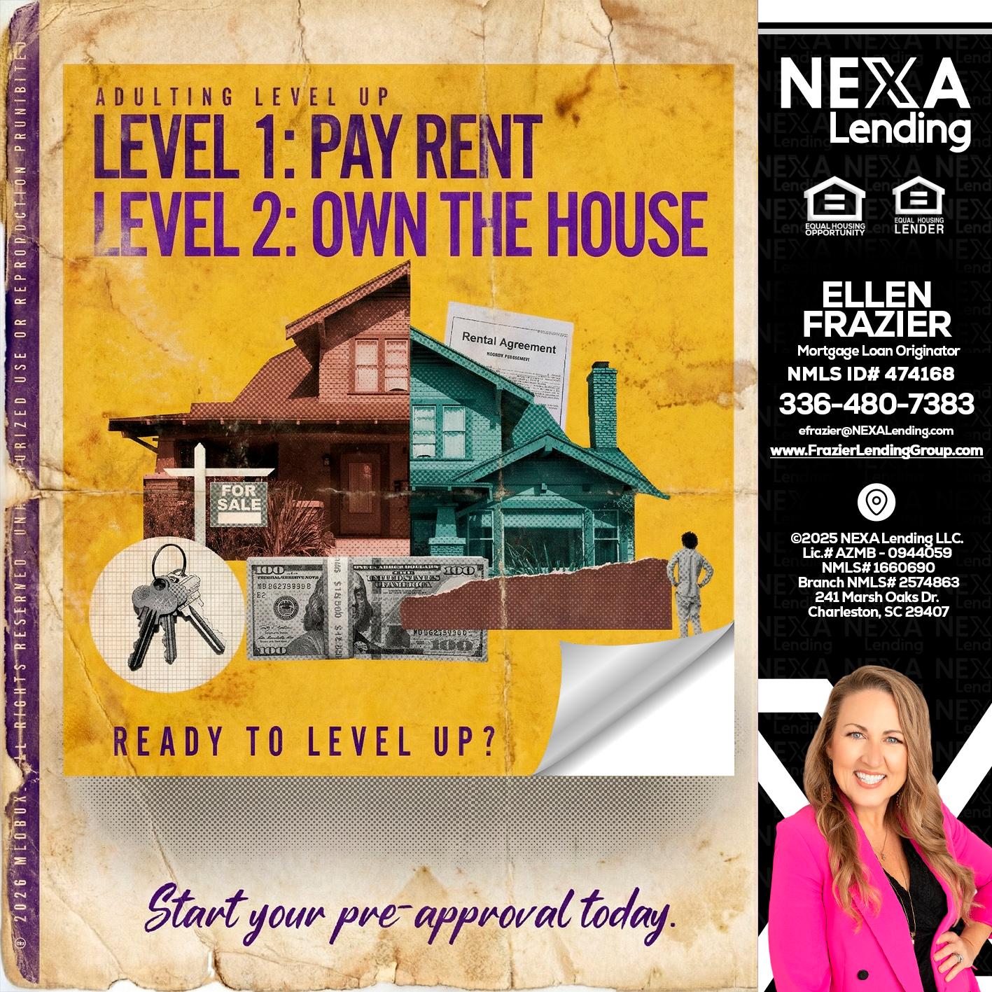 LEVEL 1 - Ellen Frazier -Mortgage Broker