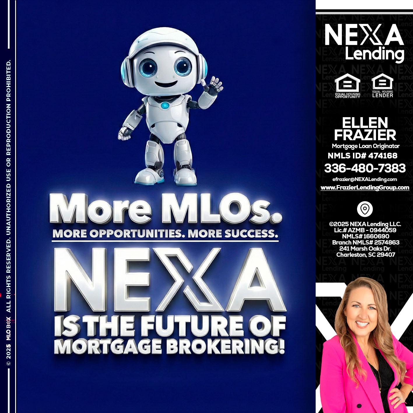 MORE MLOs - Ellen Frazier -Mortgage Broker