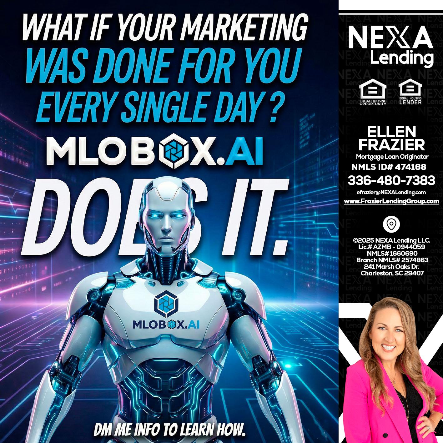 DOES IT - Ellen Frazier -Mortgage Broker