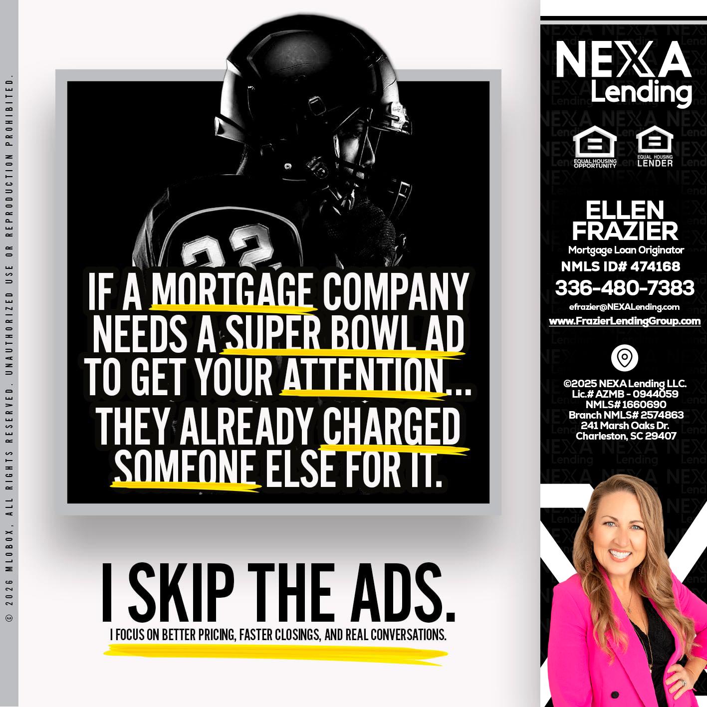 if a mortgage ad - Ellen Frazier -Mortgage Broker
