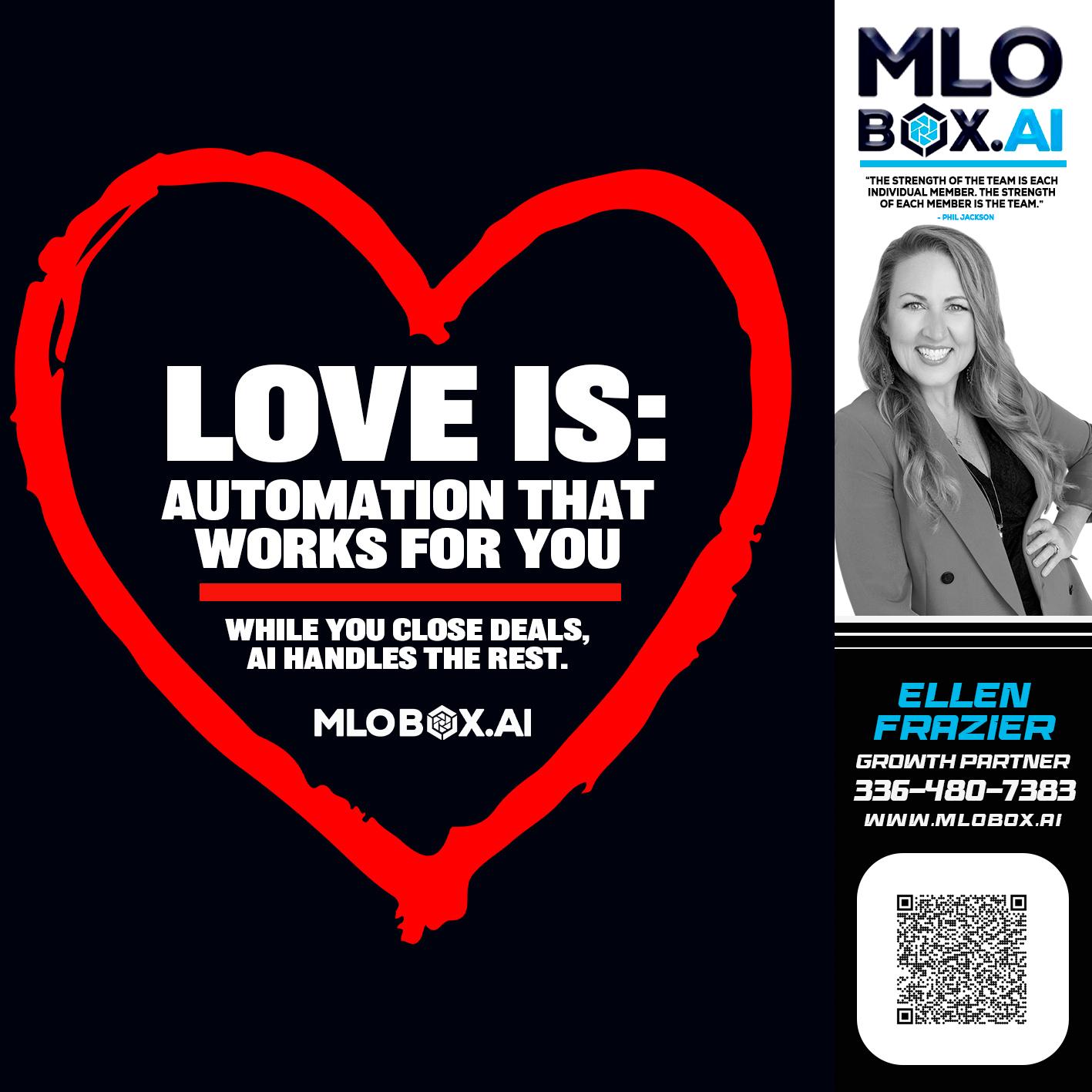 love is - Ellen Frazier -Mortgage Broker