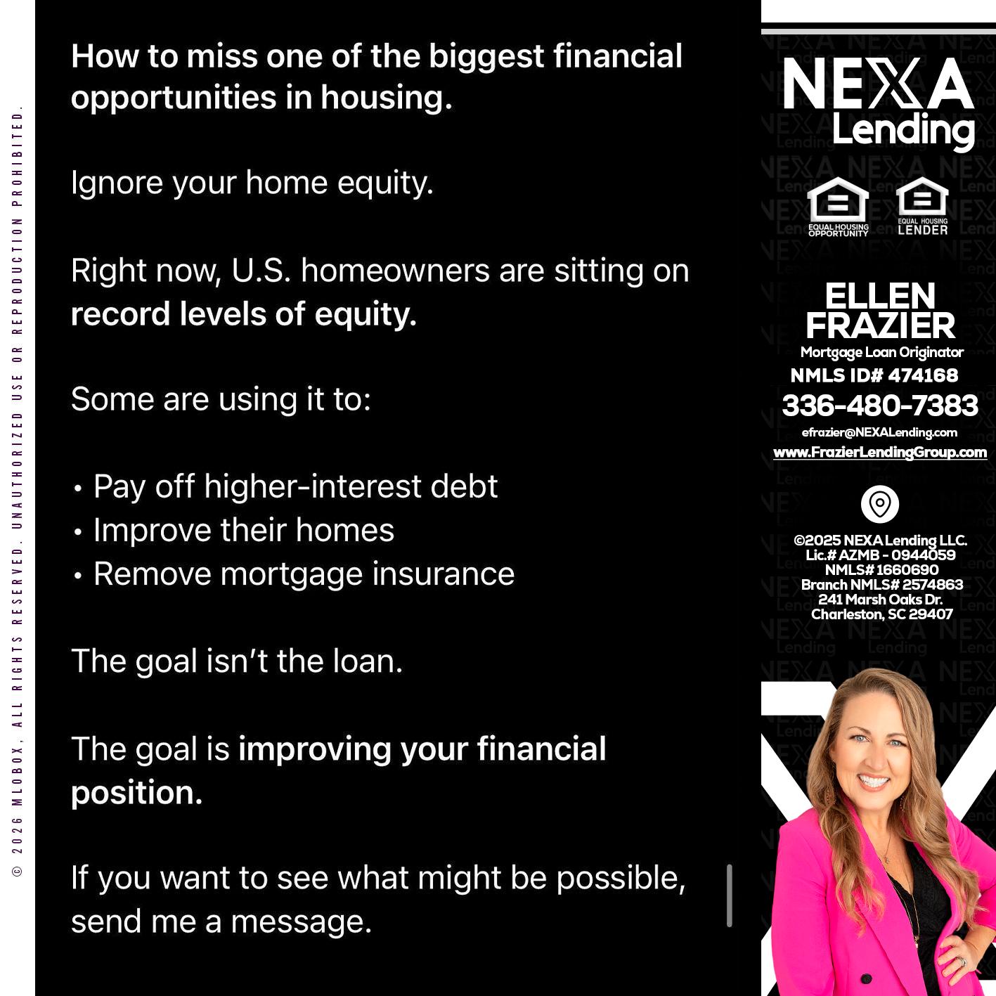 how to miss - Ellen Frazier -Branch Manager