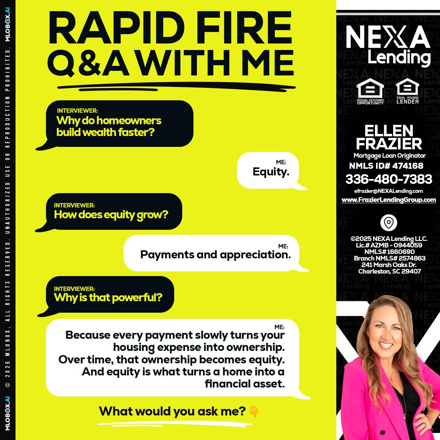RAPID FIRE Q&A - Ellen Frazier -Branch Manager