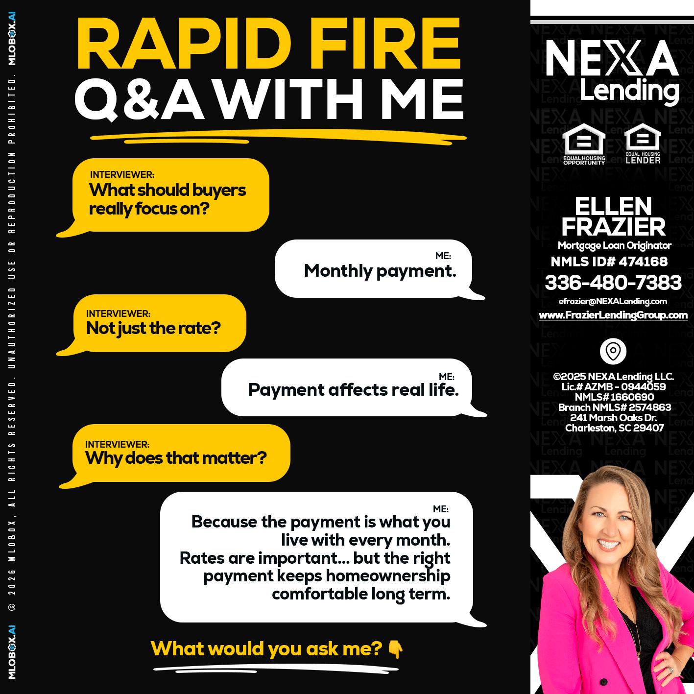 RAPID FIRE Q&A - Ellen Frazier -Branch Manager