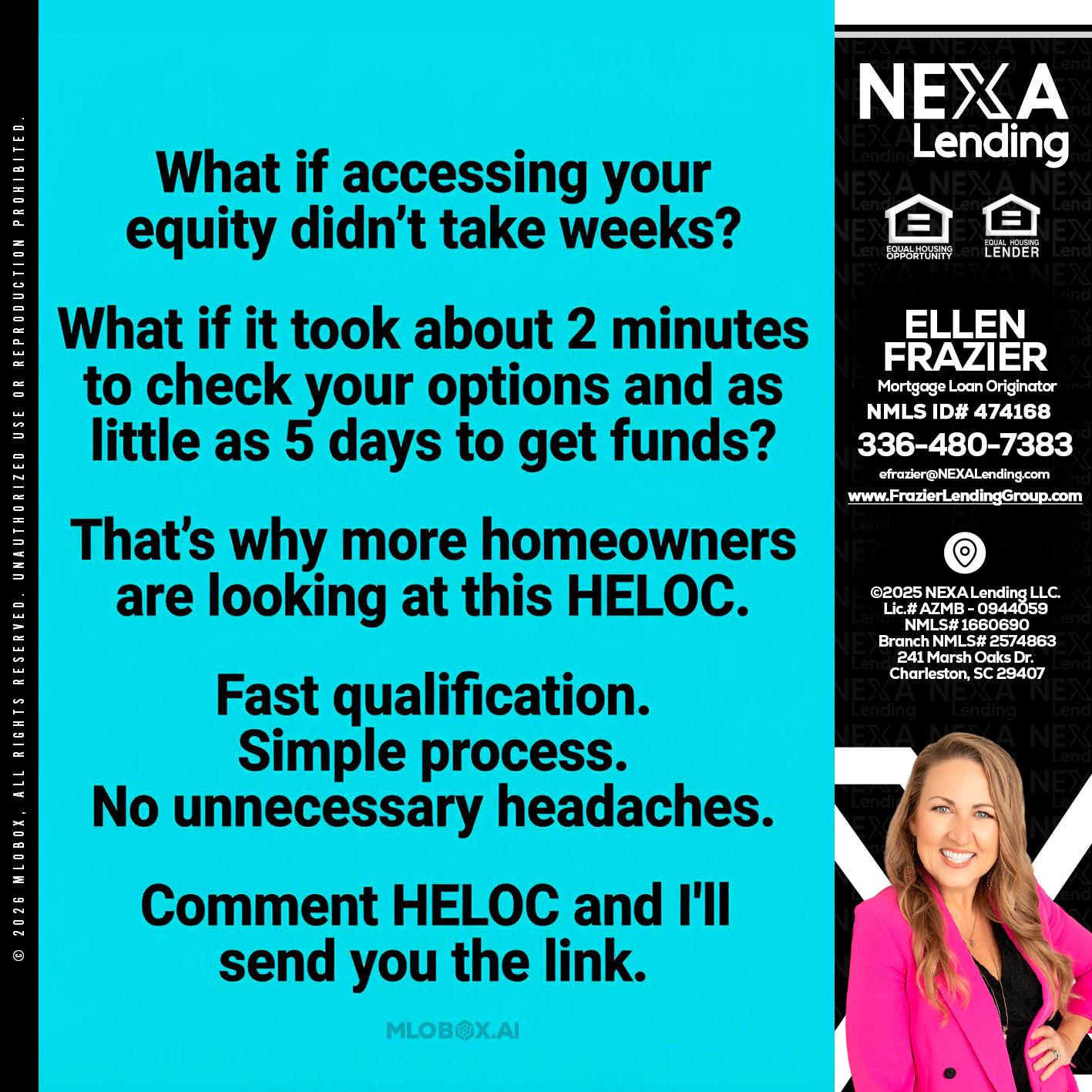 what if - Ellen Frazier -Branch Manager