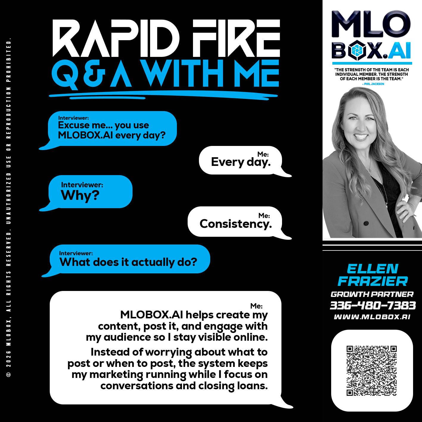 RAPID Q&A - Ellen Frazier -Branch Manager