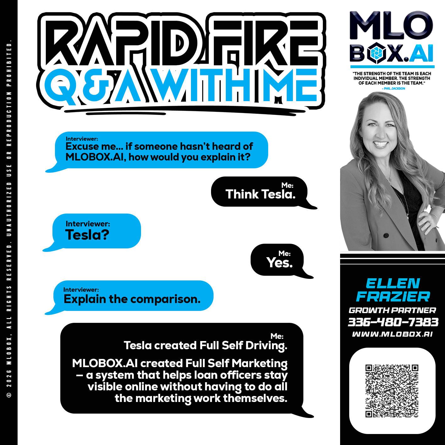 RAPID FIRE Q&A - Ellen Frazier -Branch Manager