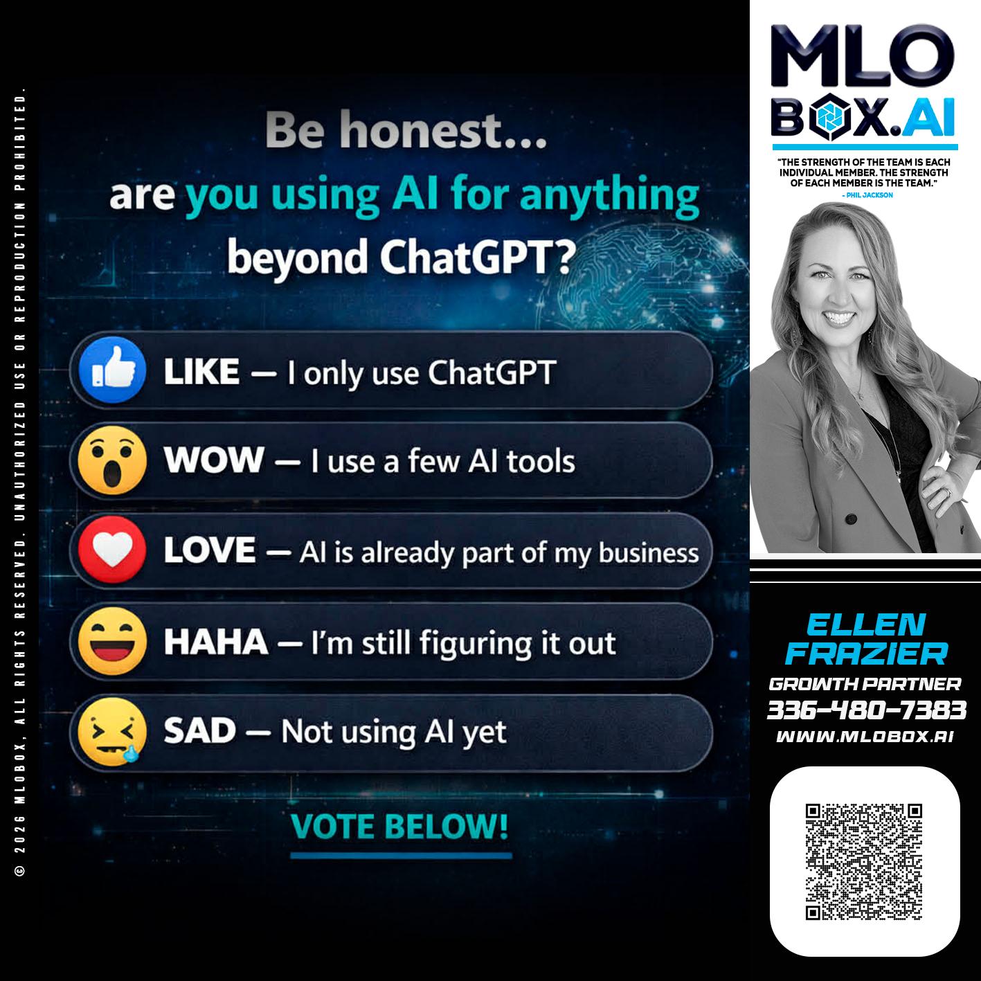 BE HONEST - Ellen Frazier -Branch Manager