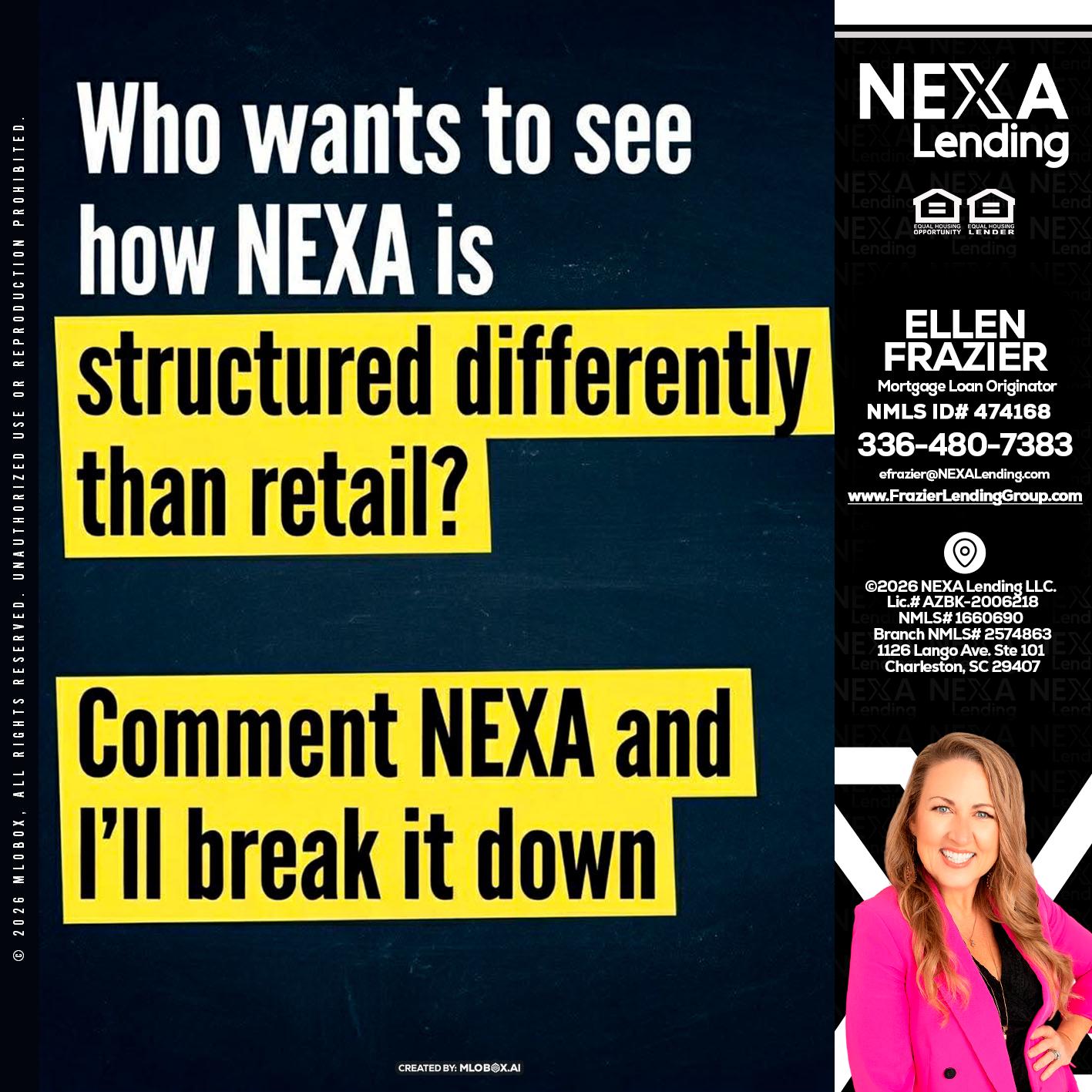 who want to see - Ellen Frazier -Branch Manager