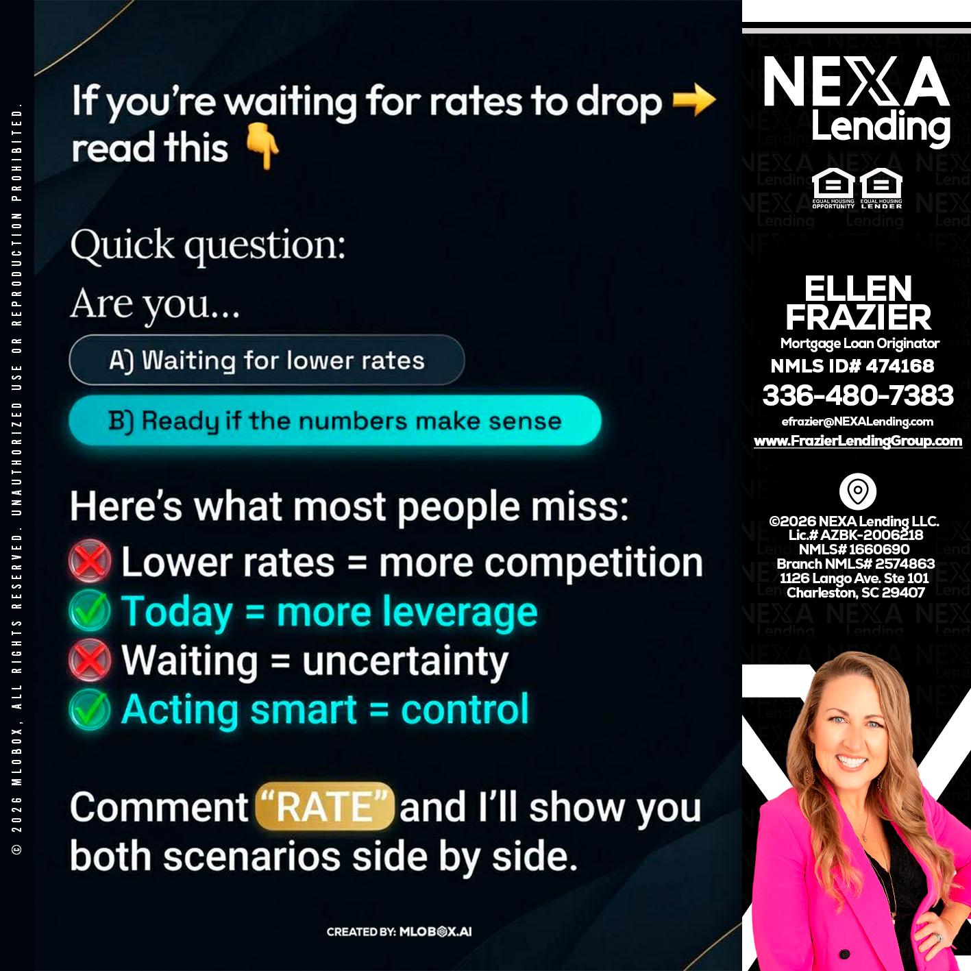 IF YOU ARE - Ellen Frazier -Branch Manager