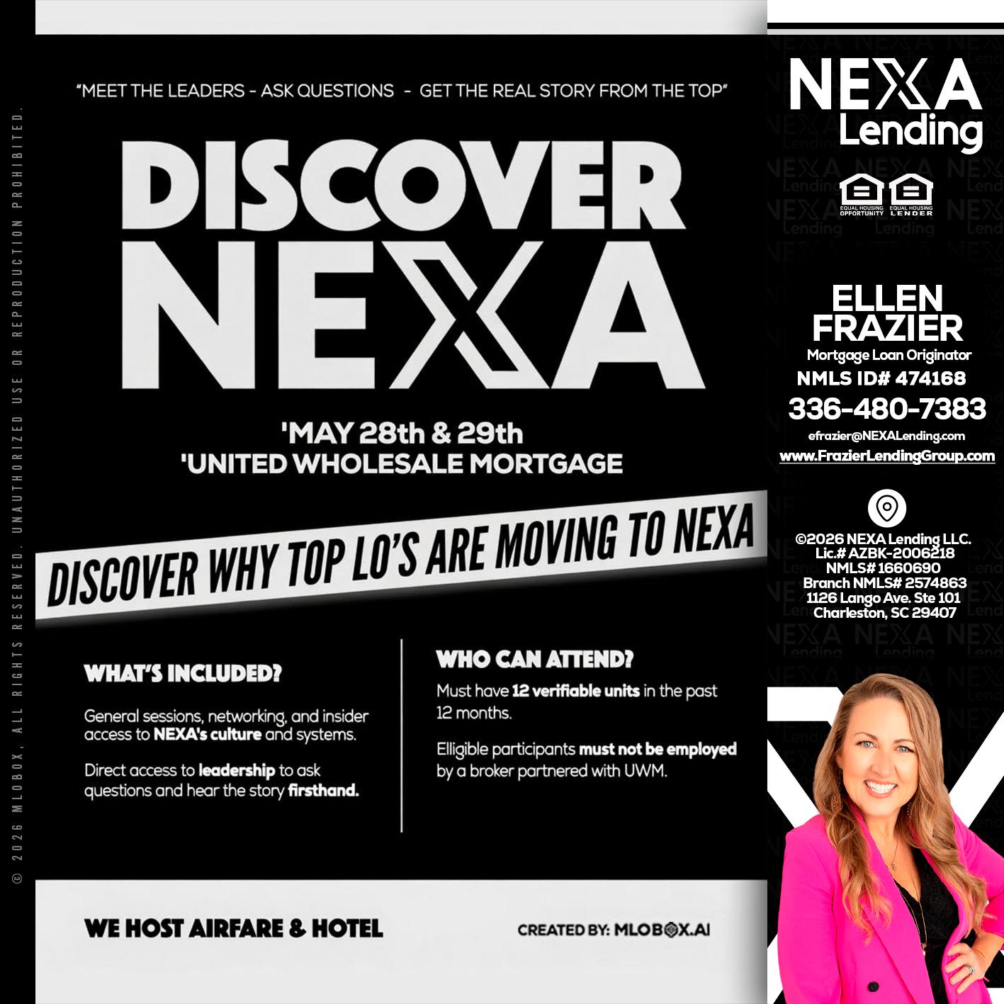 DISCOVER NEXA - Ellen Frazier -Branch Manager
