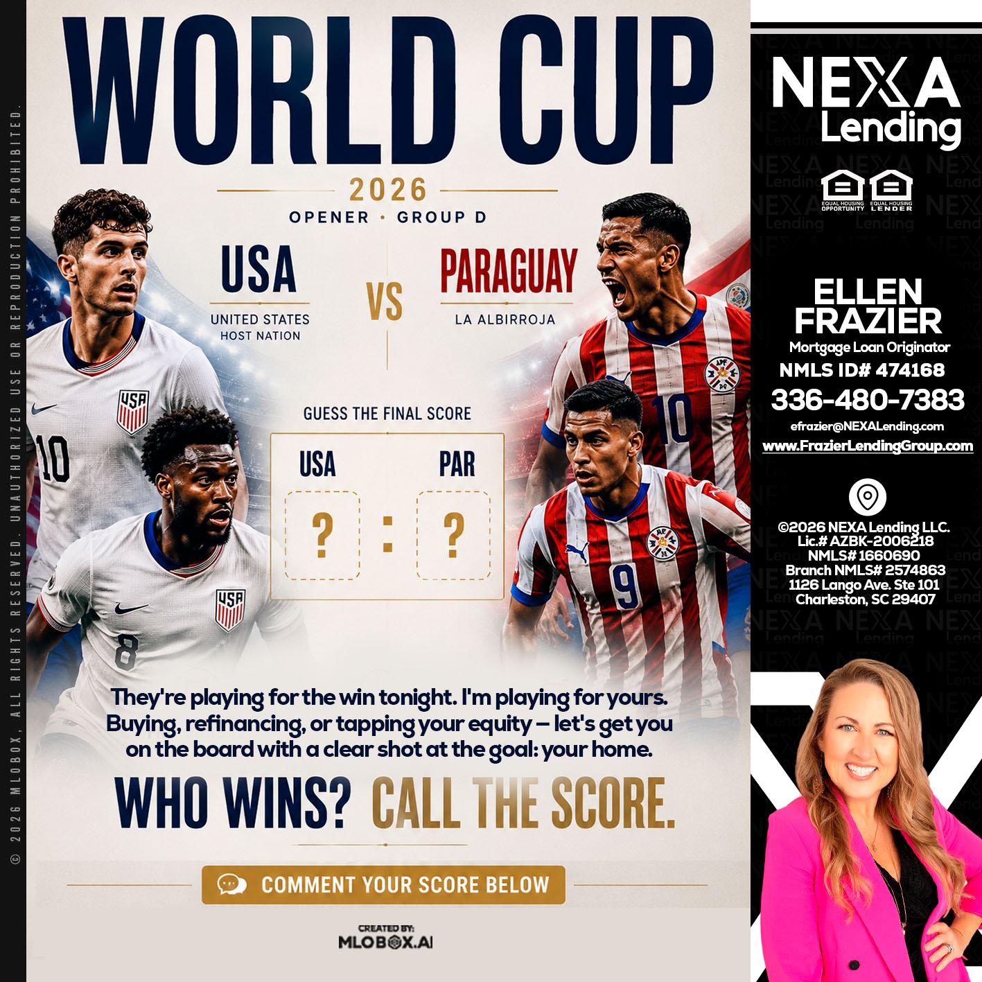WORLD CUP 2026 - Ellen Frazier -Branch Manager