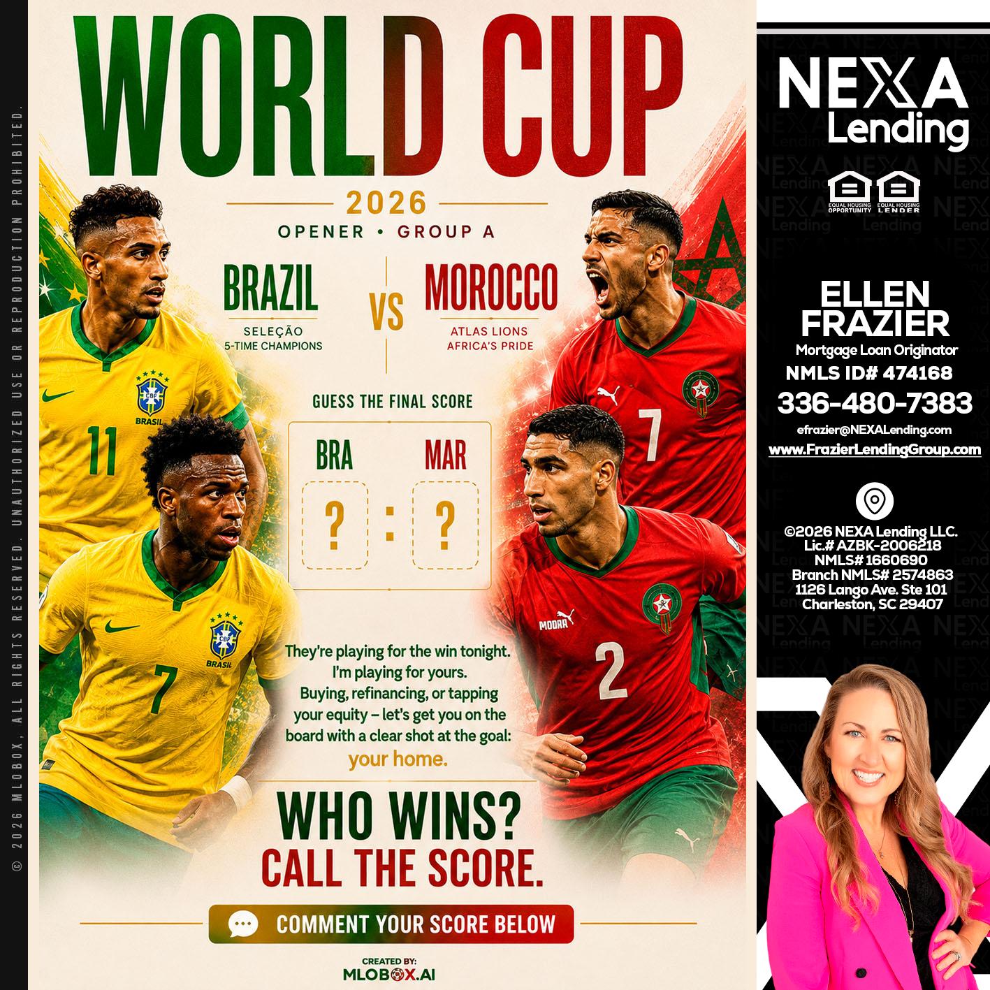WORLD CUP - Ellen Frazier -Branch Manager