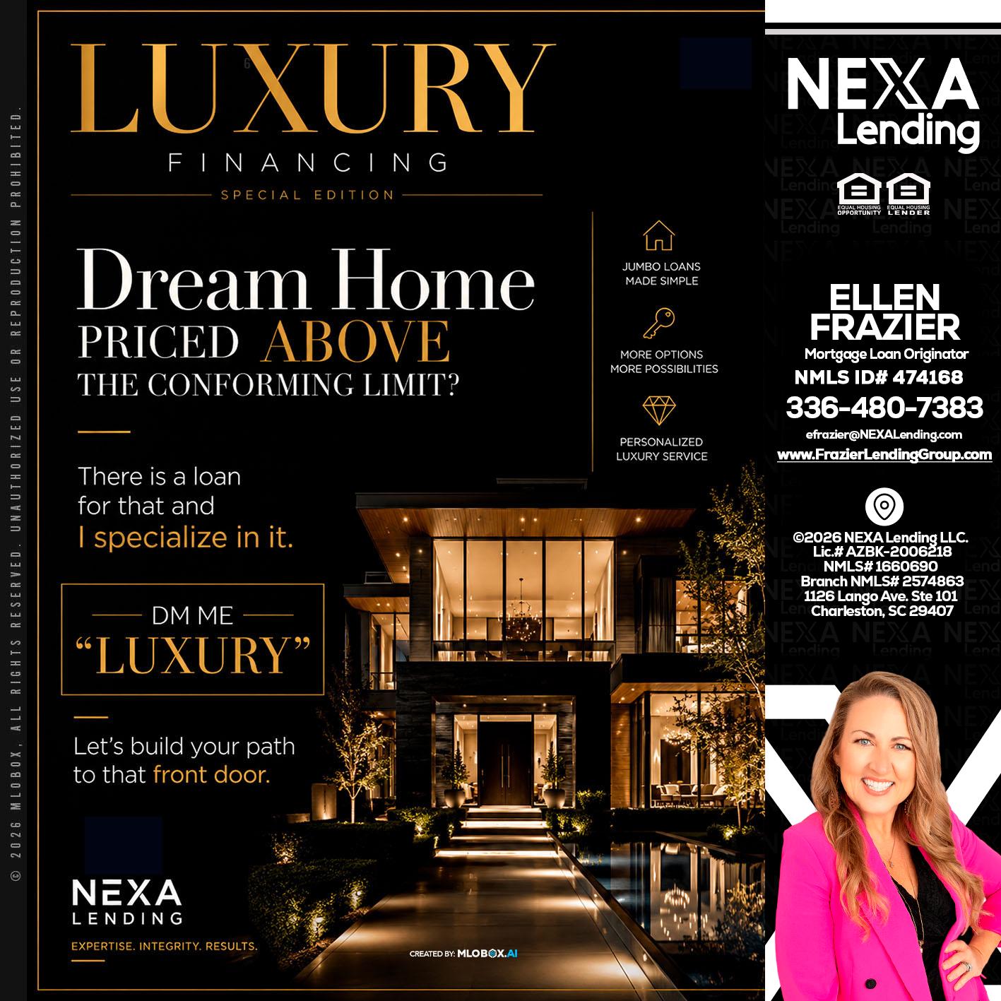 LUXURY - Ellen Frazier -Branch Manager