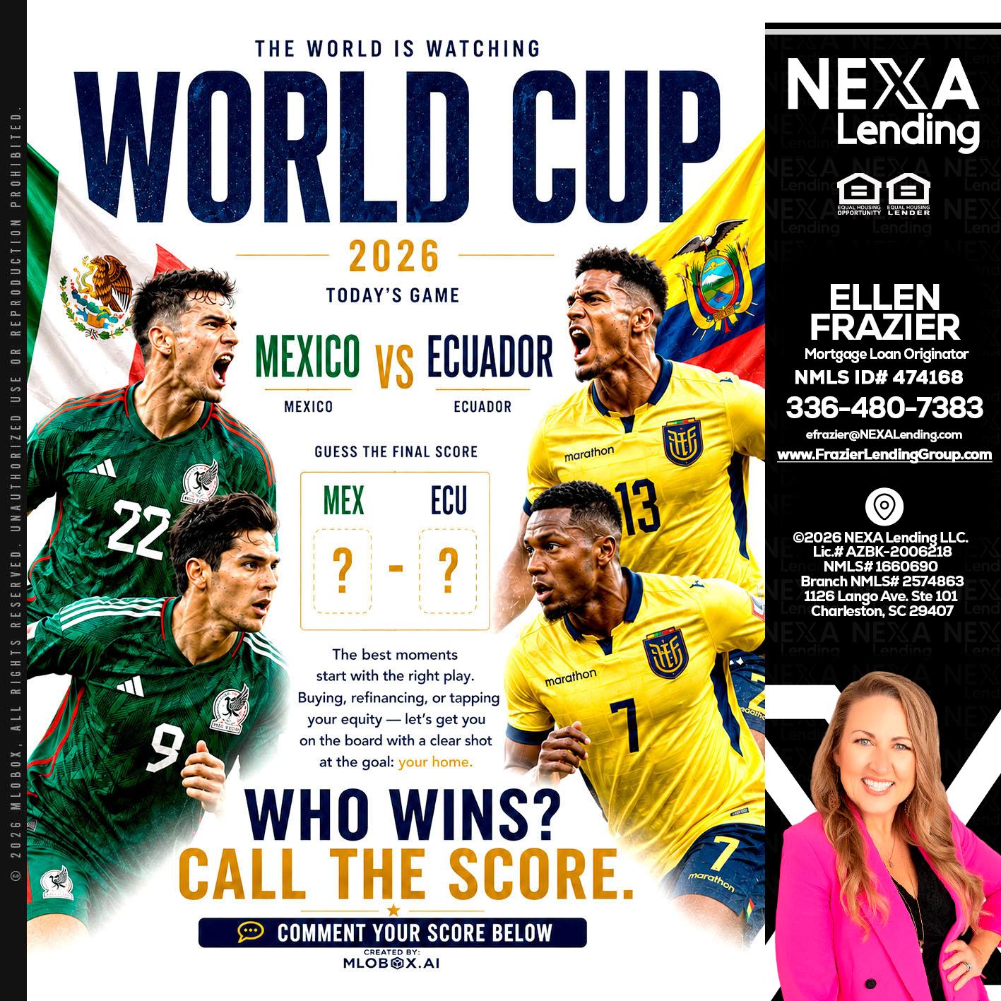 WORLD CUP 2026 - Ellen Frazier -Branch Manager