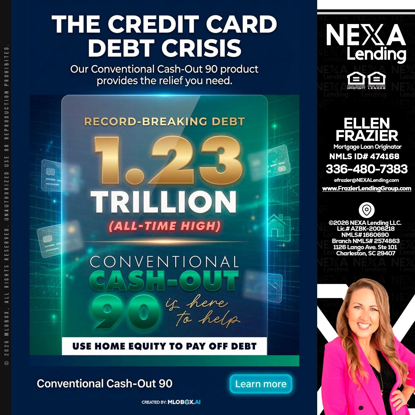THE CREDIT CARD - Ellen Frazier -Branch Manager