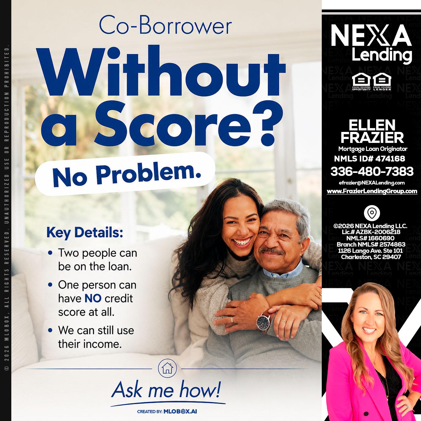 WITHOUT SCORE? - Ellen Frazier -Branch Manager