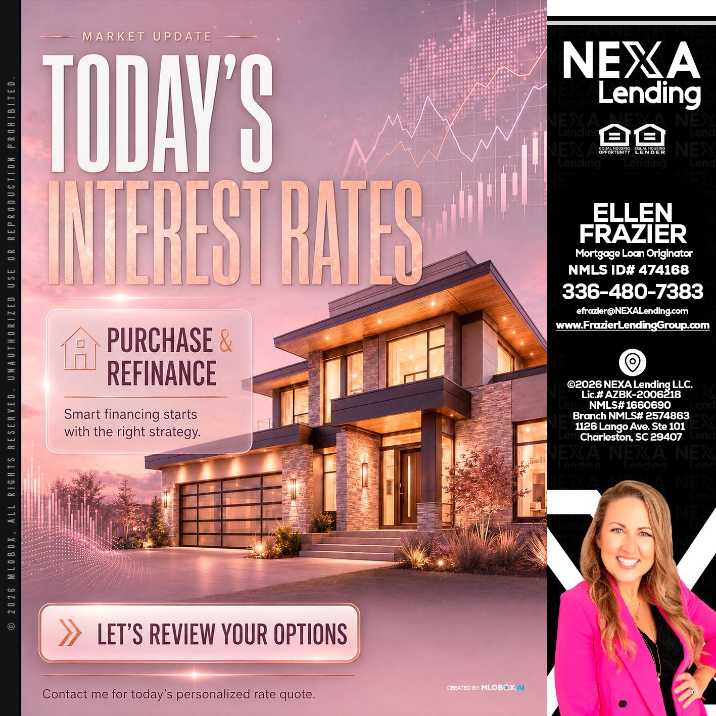 todays interest rates - Ellen Frazier -Branch Manager