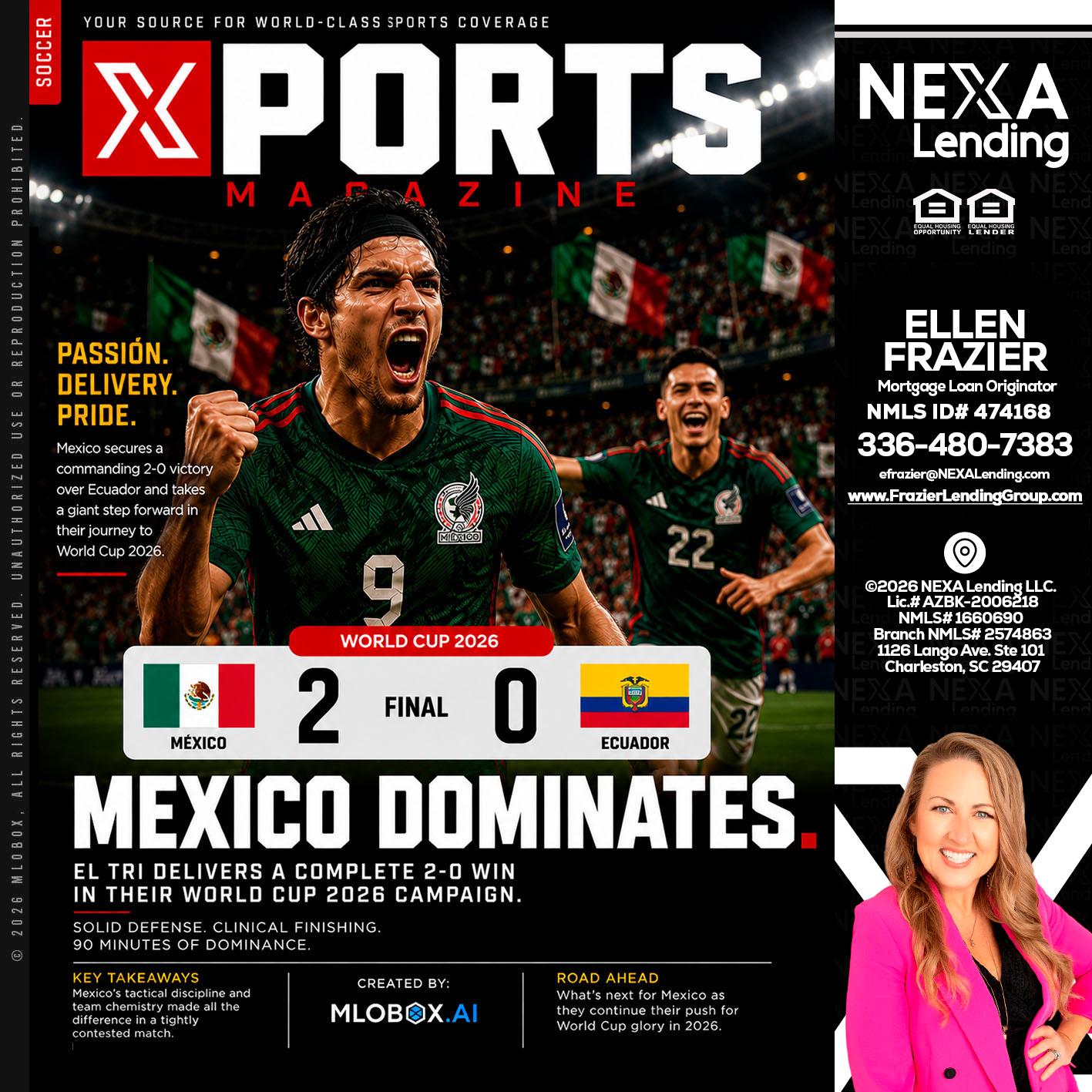 XPORTS MEX 2-0 ECUADOR - Ellen Frazier -Branch Manager