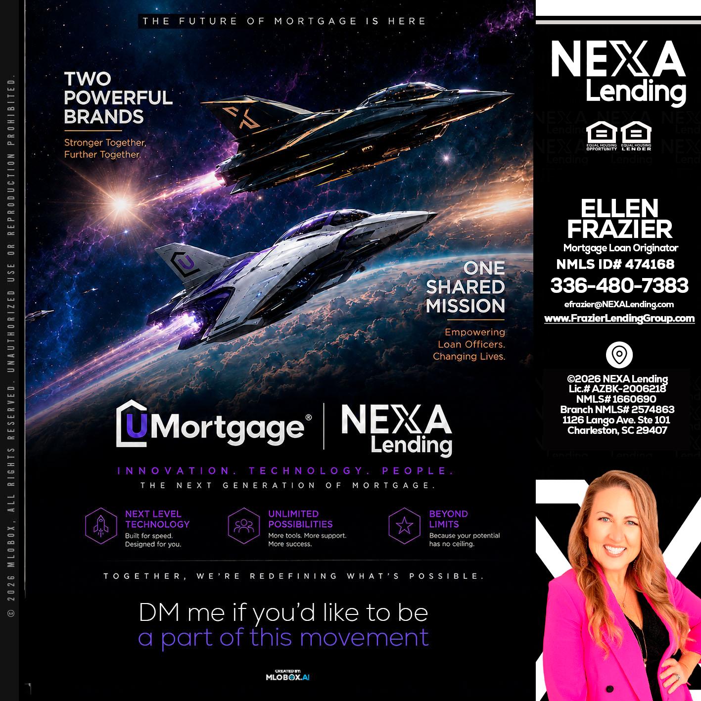 U Mortgage + NEXA lending - Ellen Frazier -Branch Manager