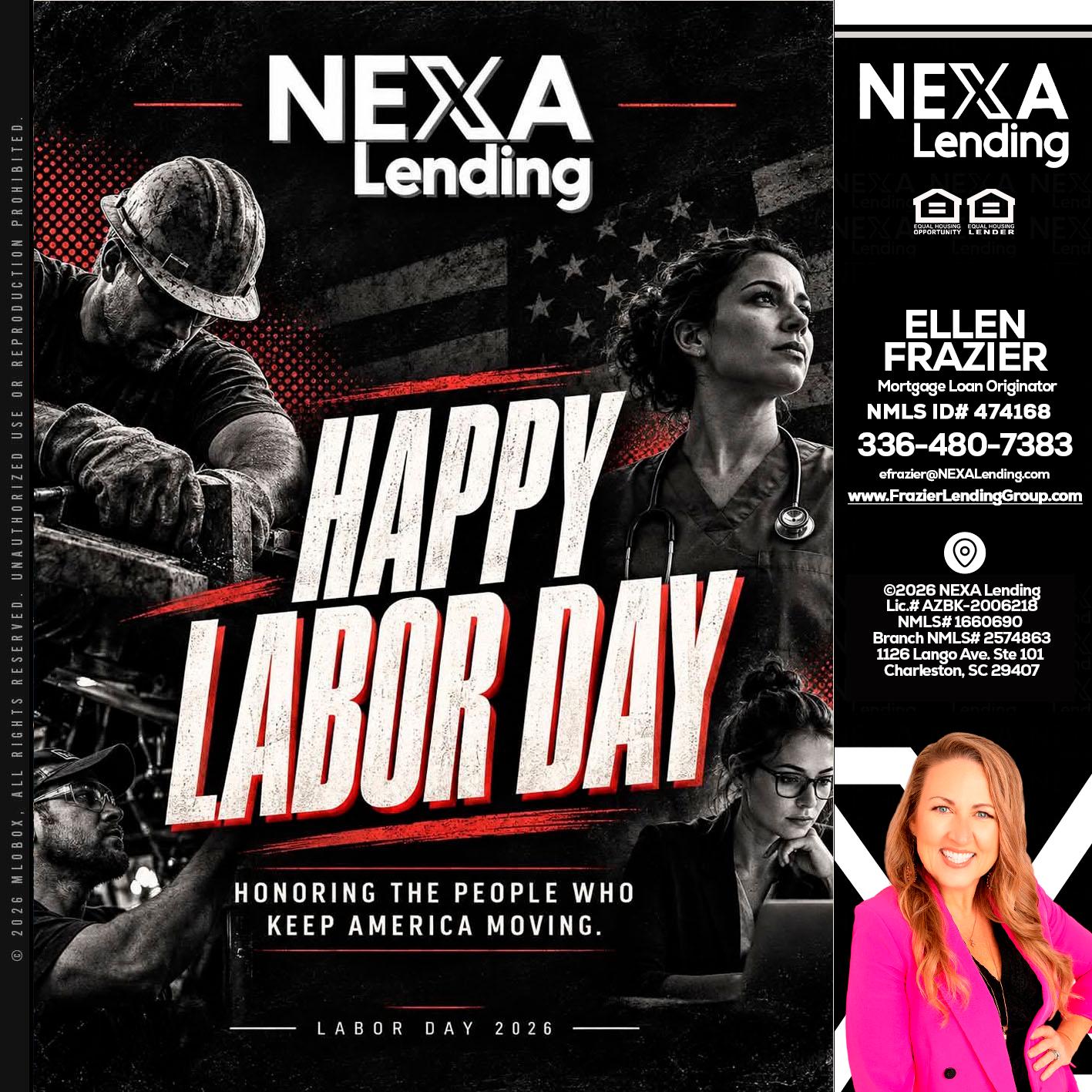 LABOR DAY - Ellen Frazier -Branch Manager